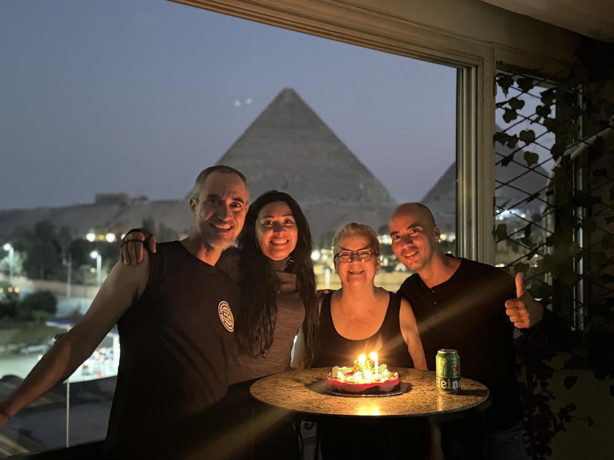 Unique Pyramids Boutique Inn Kafrat al Jabal Екстер'єр фото