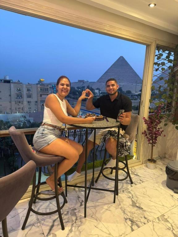 Unique Pyramids Boutique Inn Kafrat al Jabal Екстер'єр фото